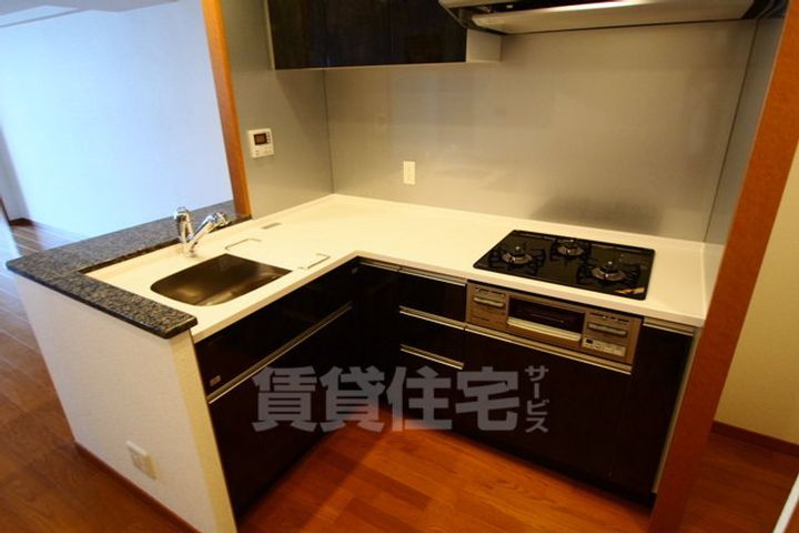 京都府京都市下京区本燈籠町(マンション)の賃貸物件のキッチン