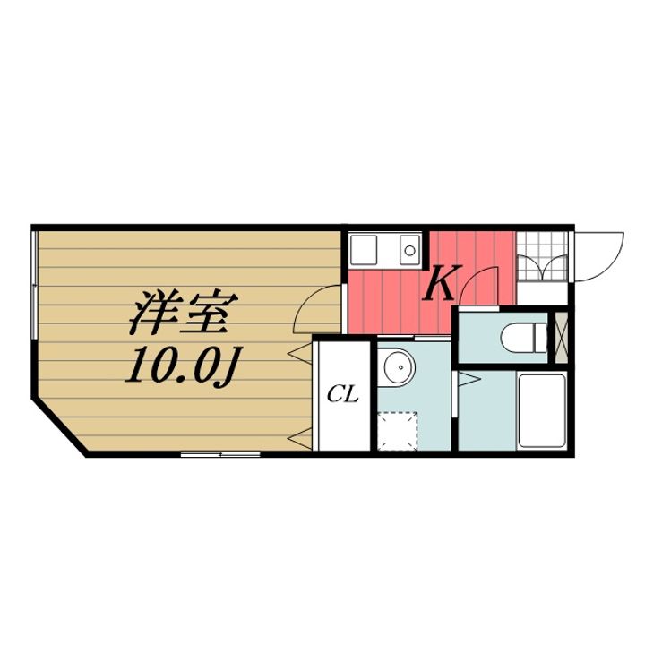 千葉県印旛郡酒々井町中川(アパート)の賃貸物件の間取り
