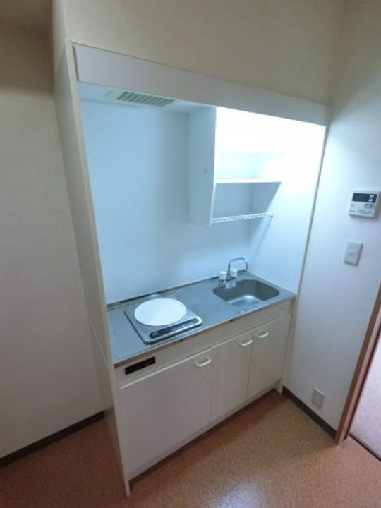 千葉県印旛郡酒々井町中川(アパート)の賃貸物件のキッチン