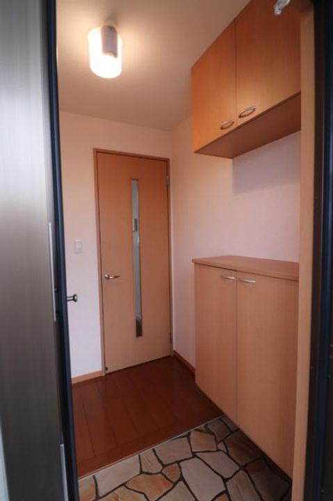 福島県福島市鳥谷野字扇田(アパート)の賃貸物件の玄関