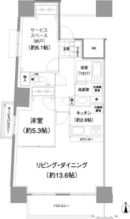 イストワールの間取り