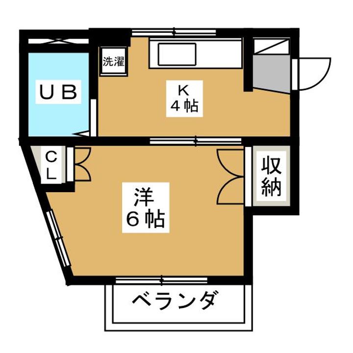 コーポ丸山の間取り