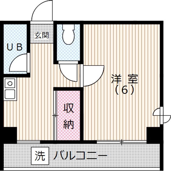 東京都文京区小石川5(マンション)の賃貸物件の間取り