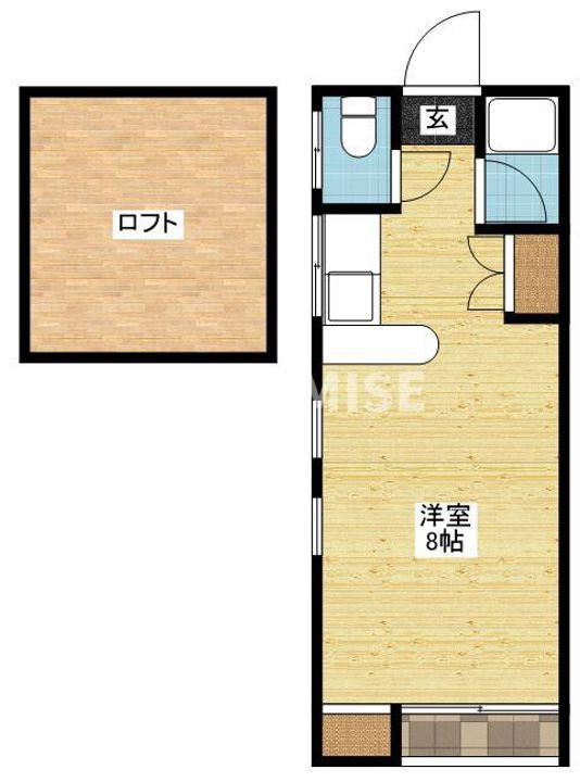 プライムアパート石神の間取り