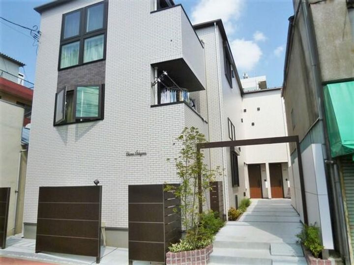 東京都大田区北千束3(アパート)の賃貸物件の地図