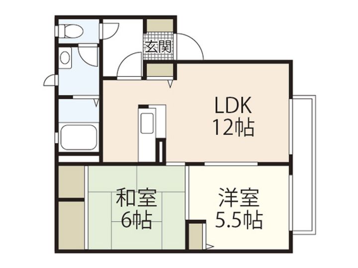 グランドールSの間取り