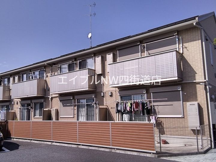 千葉県四街道市栗山(アパート)の賃貸物件の外観