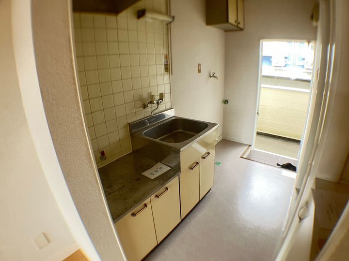 宮城県仙台市太白区長嶺(アパート)の賃貸物件のキッチン