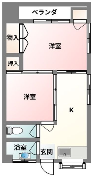 比嘉アパート(天久)の間取り