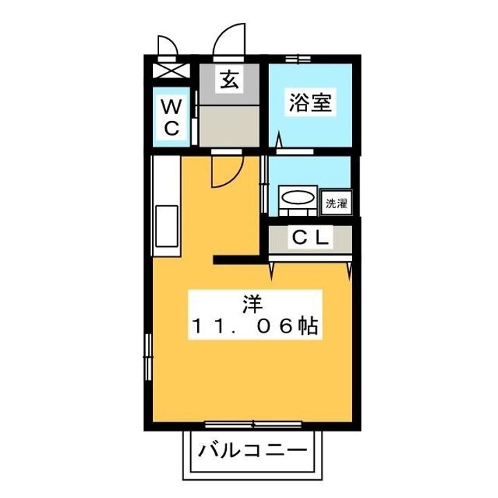 メゾンレーヴIIの間取り