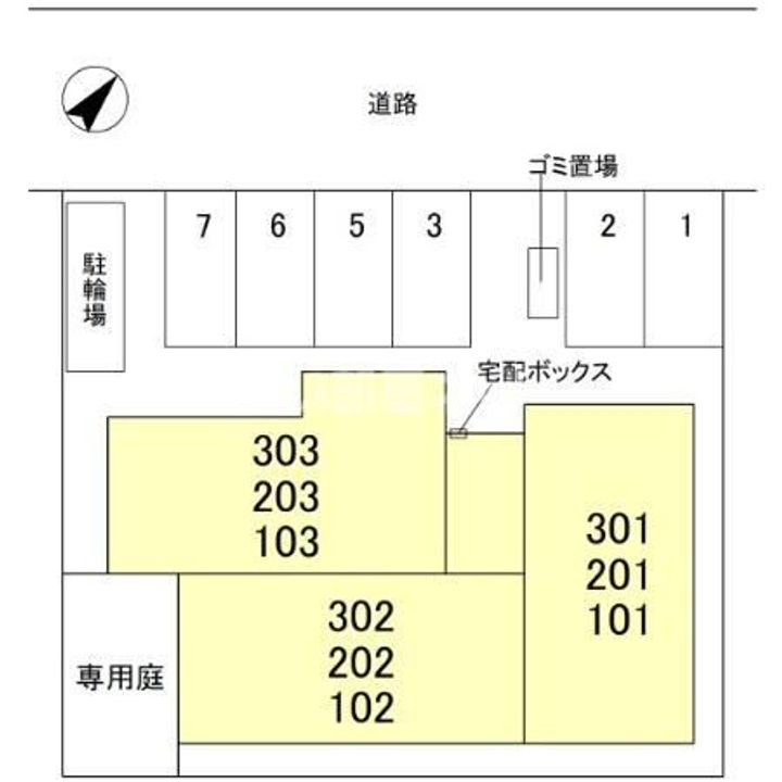 パサログランデ百舌鳥本町3丁の地図