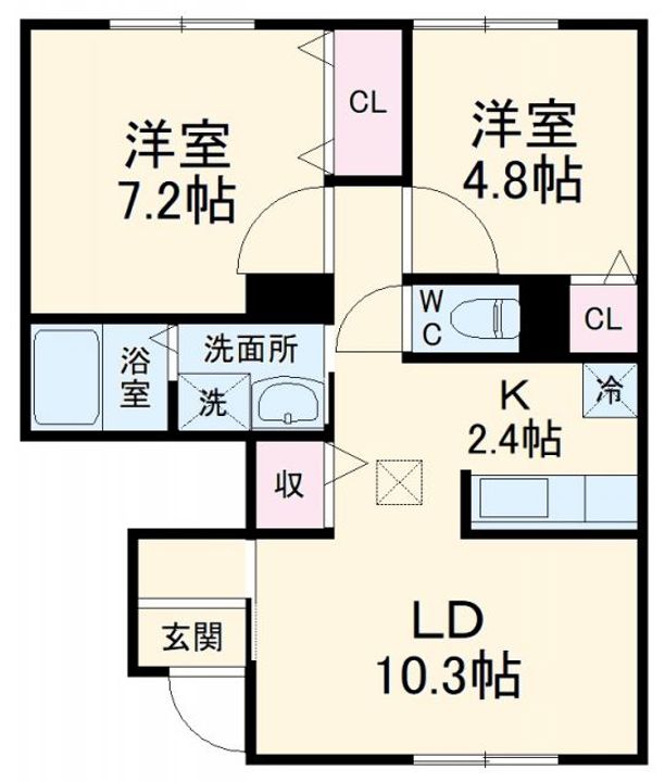 ティアレの間取り