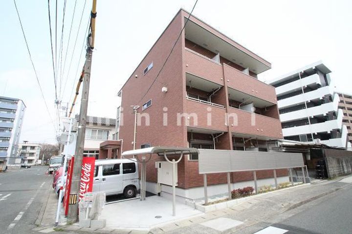 熊本県熊本市中央区九品寺5(アパート)の賃貸物件の外観