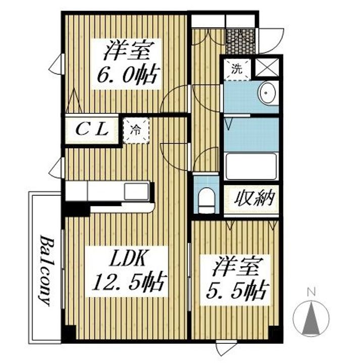 コンドミニオMの間取り