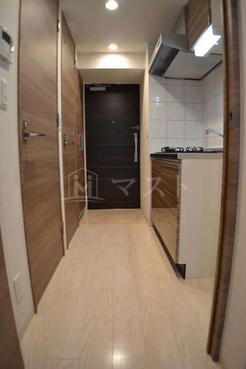 プランドール江戸堀レジデンスの玄関