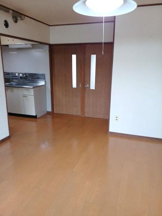 土田コーポの居間