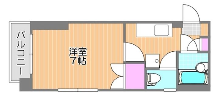 EXE COURT番町の間取り