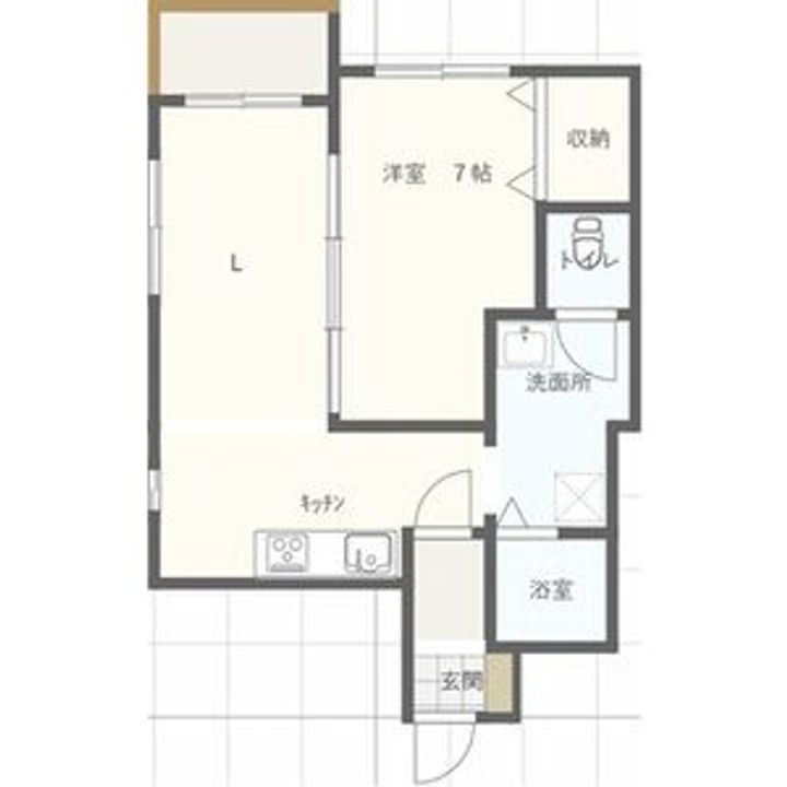 桜川シティーハイツの間取り