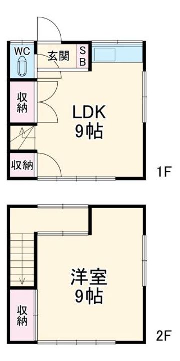 神奈川県川崎市高津区北見方1(一戸建)の賃貸物件の間取り