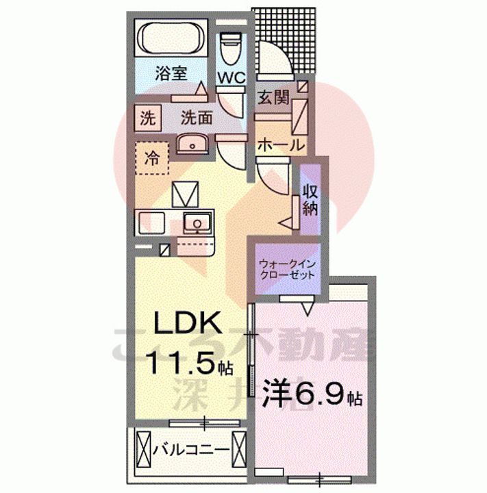 グランモンターニュの間取り