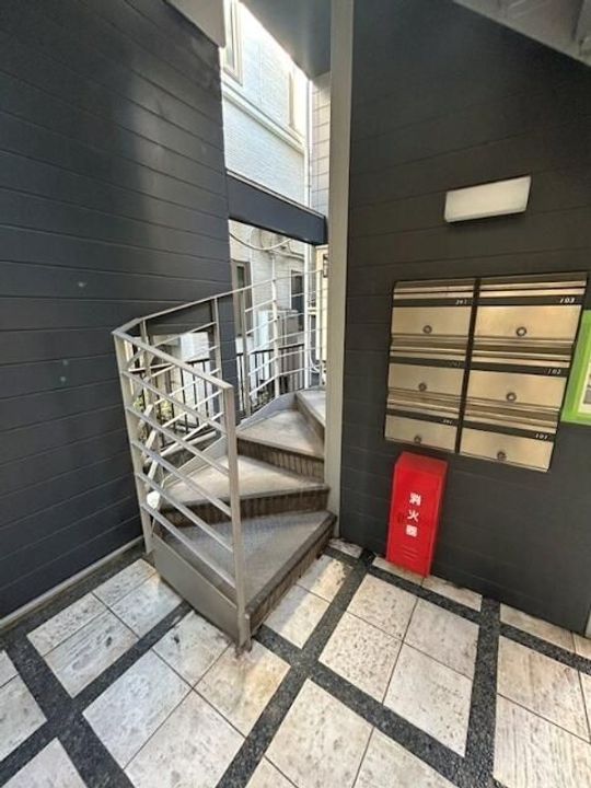 東京都新宿区中落合4(アパート)の賃貸物件の地図