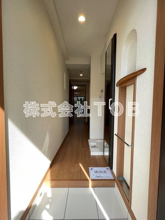 アンベリール永福町駅前の玄関