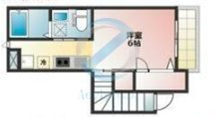 千葉県浦安市今川4(アパート)の賃貸物件の間取り