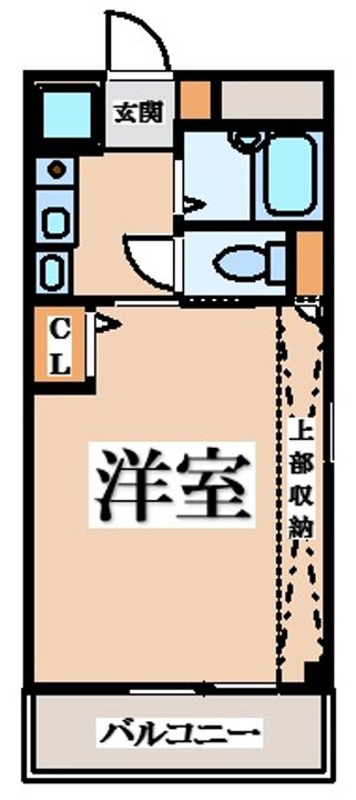 大阪府東大阪市永和1(マンション)の賃貸物件の間取り