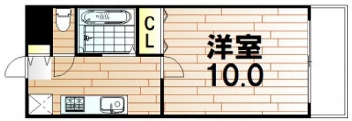 ベルメゾン津島の間取り