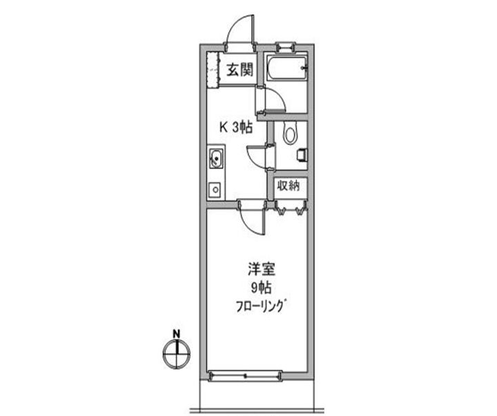 アーバンシティトドロキの間取り