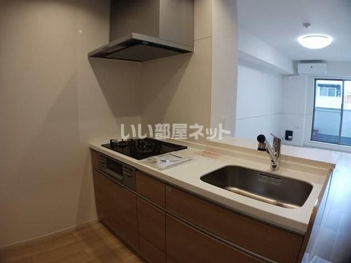 大阪府寝屋川市打上元町(アパート)の賃貸物件のキッチン