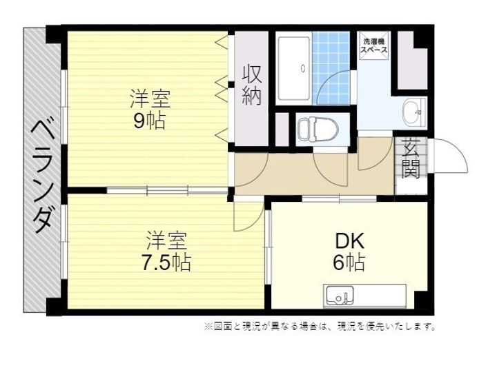 シーサイド2の間取り