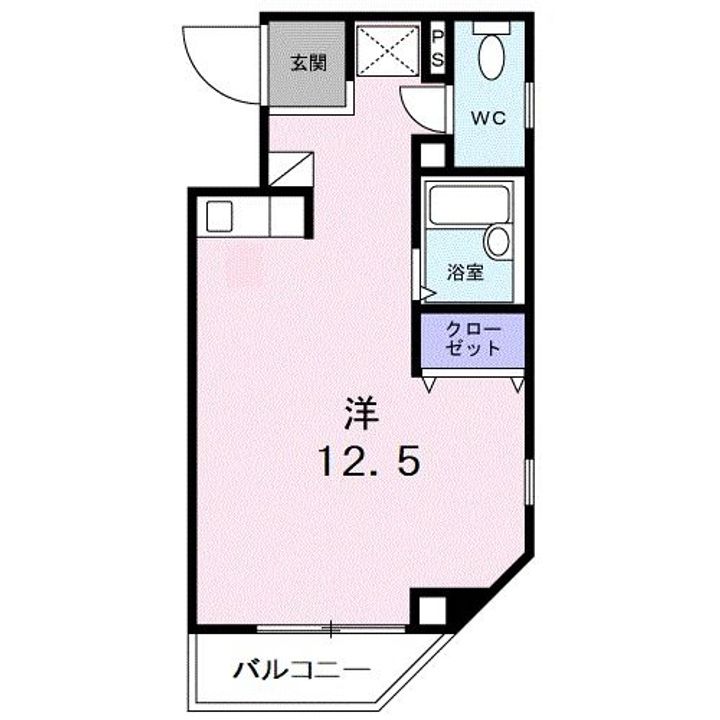 福島県いわき市平正月町(マンション)の賃貸物件の間取り