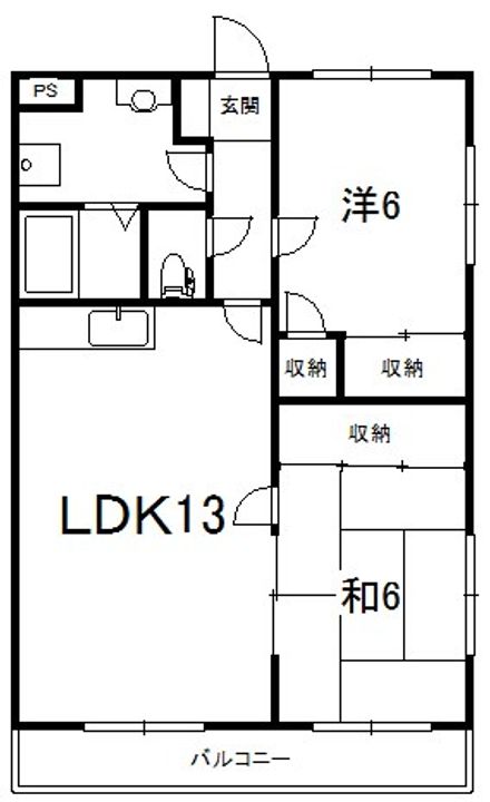 エーデルハイムの間取り