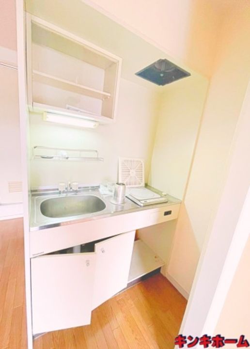 広島県広島市西区庚午北1(マンション)の賃貸物件のキッチン