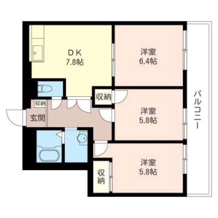 フィラステイツLの間取り