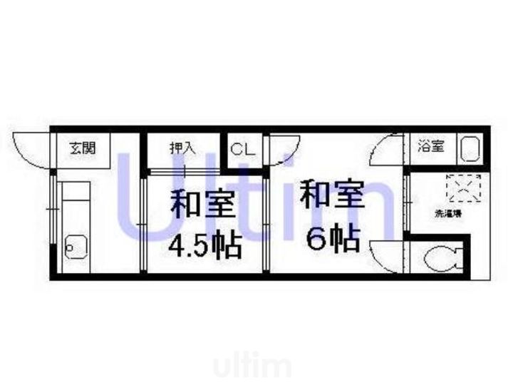 南郷マンションの間取り