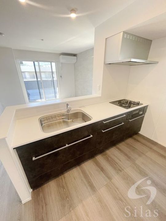 兵庫県宝塚市鹿塩2(アパート)の賃貸物件のキッチン