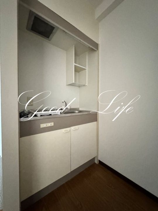 兵庫県加東市山国(マンション)の賃貸物件のキッチン