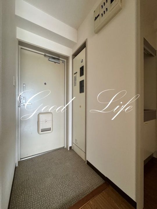 兵庫県加東市山国(マンション)の賃貸物件の玄関