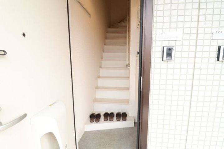 福島県福島市本内字南原(アパート)の賃貸物件の玄関