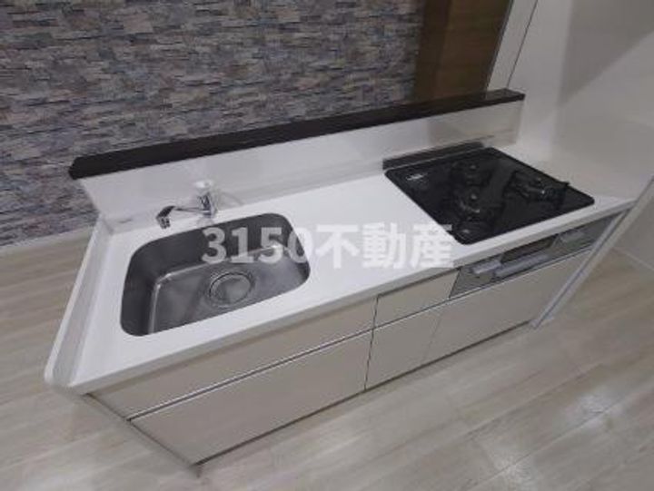 岐阜県岐阜市神田町5(マンション)の賃貸物件のキッチン