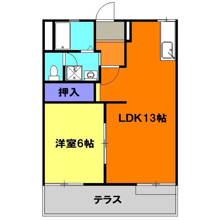 サンテラスNの間取り