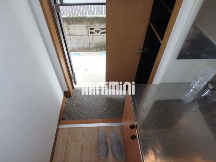 ジンガーデンの玄関