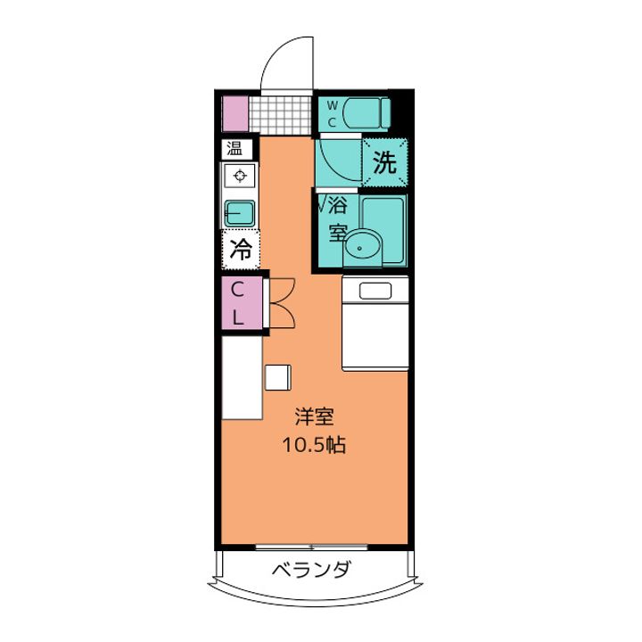 メゾンKnotの間取り