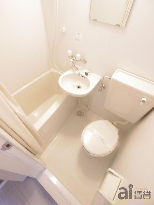 東京都東久留米市前沢3(アパート)の賃貸物件の風呂