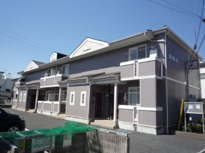 東京都立川市羽衣町3の賃貸アパートの外観