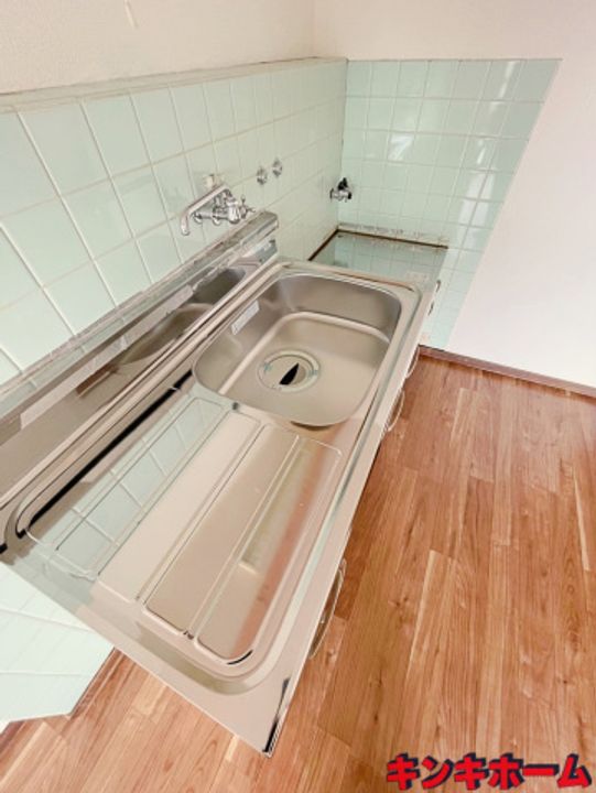 広島県広島市西区南観音2(マンション)の賃貸物件のキッチン