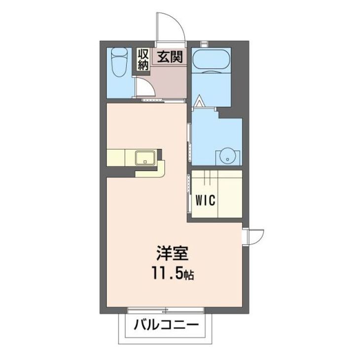 グランパルテールAの間取り
