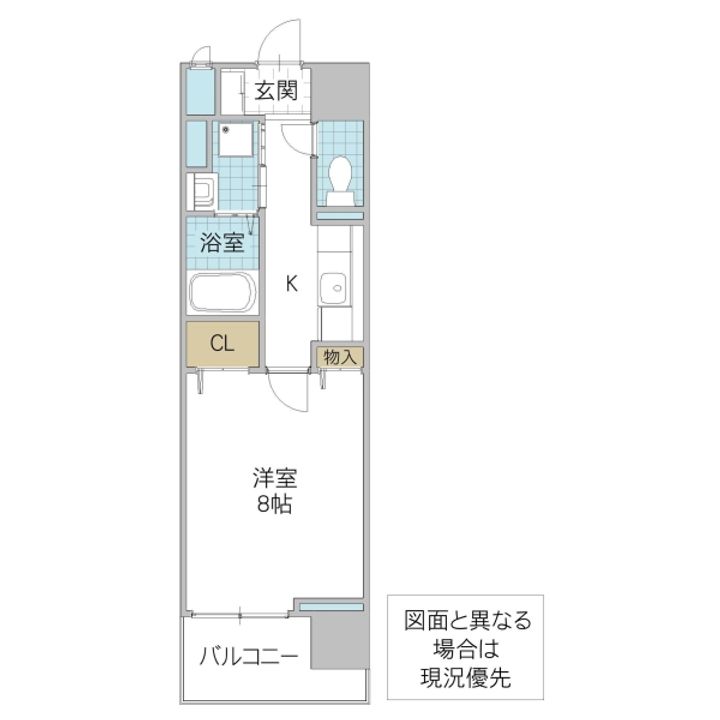 ザ・レジデンス水戸桜川の間取り